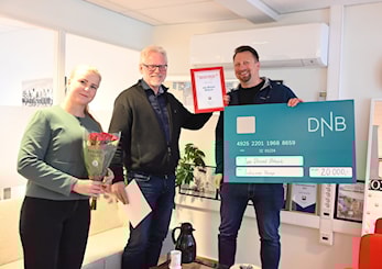 Jan Øyvind har fått raushetsprisen 2023